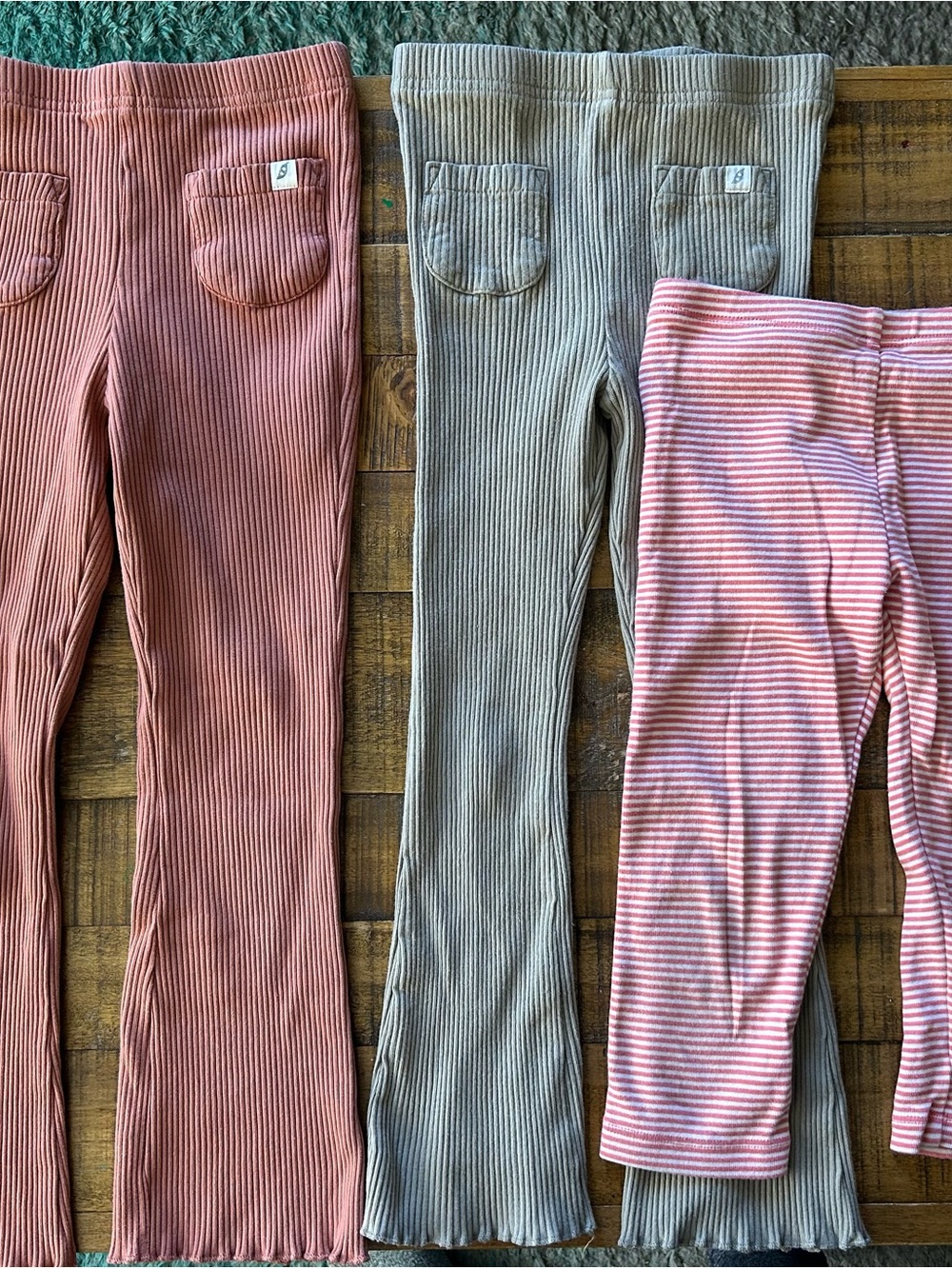 Easy Peasy & Tea Collection | Bundle of 5T leggings.